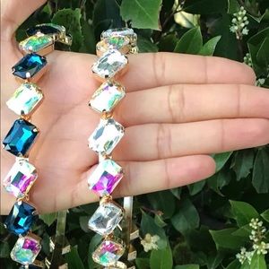 Gemstone headband set